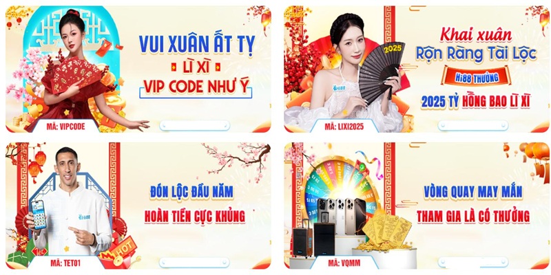 Tổng hợp hoạt động khuyến mãi tết Ất Tỵ và quà tặng hấp dẫn mùa lễ